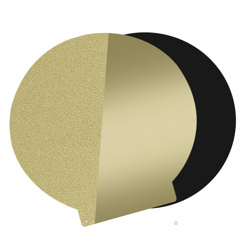 Round 120mm for Monoprice Mini Delta Build Plate Flex Textured/Smooth 100% Imported Thicker PEI Sheet Flexible Spring Steel Bed with Magnetic Sticker for Monoprice Mini Delta v2 3D Printer