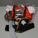 BanKids Pirate Costume Kids Pirate Hat Eye Patch Role Play Girls Dress Up Halloween Costume Cosplay, Small