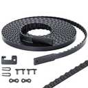 41A3589-1 Garage Door Belt, 257'' Drive Belt 041A3589-1 for 8ft High Garage Doors, Compatible with Some Liftmaster Chamberlain Garage Door Opener Models 1270, 1280, 1280R, 8100, 8200 & 9200