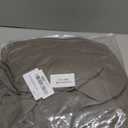 vctops 4 Pieces Waterproof Faux PU Leather Recliner Slipcovers Stretch Soft Sofa Couch Cover Anti-Slip Furniture Protector with Elastic Bottom for Kids Cats Dogs(Grey Brown,1 Seat)