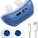 Mini Anti Snoring Devices for Snoring, Effective Anti Snoring Device, Peaceful Sleep Snore Solution - Suitable for All Nose Shapes and Both Men and Women (2 Replaceable Silicone Tips)