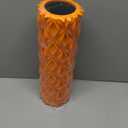 Foam Roller - 15 inch Deep Tissue Massager for Muscle Massage, Myofascial Trigger Point Release, Exercise, Yoga, Pilates & Stretching(Orange)