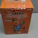 COMIN 6 FT Thanksgiving Inflatable Decorations Crow Fall Harvest Pumpkin Scarecrow with Built-in LED Lights Blow Up Outdoor Inflatable for Party Yard Garden Lawn