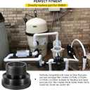 Replace Part for 194801 2-Inch Bulkhead Replacement Pool and Spa Filter Compatible with Clean & Clear Plus Filter & Quad Pool/Spa D.E. Filter