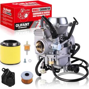 Carburetor For Honda Rancher 350 TRX350 2000-2006 TRX350FE TRX350FM TRX350TM TRX350TE TRX350ES With Air Filter Oil Filter