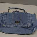 KlaOYer Denim Shoulder Bag for Women Jean Tote Bag Adjustable Chain Strap Crossbody Bags Y2k Trendy Hobo Purse Handbag (Light Blue)