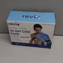 REVIX XL Shoulder Ice Pack for Rotator Cuff Reusable Gel Cold Wrap for Shoulders Injuries and Surgery, Soft Plush Lining, Flexible and Long Lasting