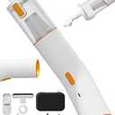Vogano Cordless Car Vacuum, 4in1 Portable Mini Handheld Vacuum Cleaner with 15000pa Suction Power, 2 Suction Modes & MultiNozzles for Car Home Office Pet, White