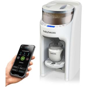 Baby Brezza Formula Pro Advanced WiFi Formula Dispenser - Automatically Mix a Warm Formula Bottle from Your Phone Instantly  Easily Make Bottle with Automatic Powder Blending Machine, White
