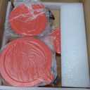 M MCIRCO 6 Pcs Glass Measuring Cups with Lids Set, 1-Cup, 2-Cup, 4-Cup Measuring Jugs with Handle, Nesting Liquid Measuring Cups for Kitchen