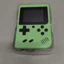 Retro Gaming Console, Built-in 400 Classic Retro Game Console, 3.0 Inch IPS Screen Retro Handheld Game Console, 1020mAh Rechargeable Battery, Portable Arcade Video Gaming Console (Green)