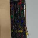 Solar Christmas Lights Outdoor Waterproof, Solar Powered Xmas Stake Lights Decorations with 20 Colored Strawberries and 2 Modes for Outside, Pathway, Yard, Walkway, Lawn, Grave, Holiday Decor(2 Pack)