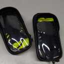 Lamicall 2 Pack Bike Frame Bag Waterproof - [1s Release] [2 in 1] Bike Phone Bag, Bike Phone Holder Mount, Bicycle Top Tube Bag, Cycling Pouch with Rain Cover, Bike Accessories for Phones Under 7"