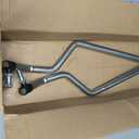 Adjustable Drag Link (Pair), Compatible with John Deere L100 L110 L111 L118 L120 L130 D100 / Scotts/Sabre, Left & Right Side, Riding Steering Draglink Kit w/Flexible Tie Rod End, #GY20491 GY20492