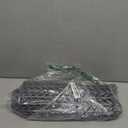 AWOKE Large Silicone Sink Protectors for Kitchen Sink, 30" x 16" Center Drain Hole, Sink Mat for Bottom of Farmhouse Kitchen Stainless Steel Sinks, Raised Feet/Heat Resistant/Non-slip (Gray)