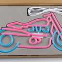 Motorcycle Neon Sign for Wall Decor