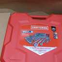 CRAFTSMAN Mechanics Tool Set 105 Pcs, Standard (SAE) and Metric with Case , 1/4 and 3/8 Inch Drive Car Tool Kit( CMMT12123)