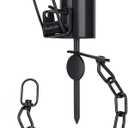 KMSUPERB Hand Raccoon & Small Animal Trap Tools -Reusable Outdoor Capture Tool for Farms, Yards, Gardens