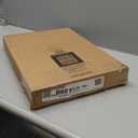 Mayfair Cassel Slow Close Toilet Seat, Easy Clean, Non Slip Premium Wood Seat, Easy Install, Made in USA, Elongated, White