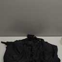 Aqua Eve Plus Size Swimsuits One Piece Bathing Suit for Women Tummy Control Sexy Halter Swimwear (Solid Black, 24W)