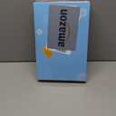 Deweisn Trifold Lighted Vanity Makeup Mirror with 21 LEDs Lights,1x/2x/3x Magnification and Touch Screen Dimming,Two Power Supplies Makeup Mirror, Gift for Women (Black)