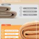 Vertvie Fleece Lined Tights Women Crotch One Seam Line Warm Sheer Pantyhose Fake Translucent Thermal Thick Tights Leggings (Small-Medium Tall)