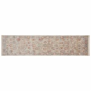 Modavari Cora Runner Ivory Ocean Rug, 8 x 2 ft