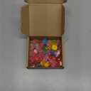 56 Pcs Valentine's Day Luminous Mini Figures 56 Types Valentines Glow in The Dark Miniature Love Heart Resin Animanl Tiny Duck Figurines for Valentines Party Gifts DIY Craft Dollhouse Scene Decor