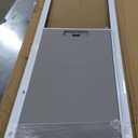 PetSafe Sliding Glass Pet Door - No-Cut DIY Install Doggy Door for Renters - Aluminum Frame - Adjustable Height 75 7/8" to 80 11/16" - Ideal for Extra Large Dogs Up to 220 lb - White