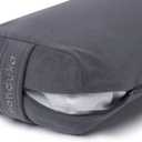 Manduka enlight Bolster Pillow - Yoga Pillow with Machine Washable Microfiber Cover, Curved Design for Optimal Workout and Meditation Support, Yoga and Pilates Equipment