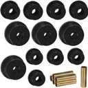 2.2109G Leaf Spring Bushings Kit For Jeep 84-98 Cherokee,86-92 Comanche,84-90 Wagoneer,84-91 Grand Wagoneer Polyurethane Leaf Spring Shackle Bushing (18pcs)