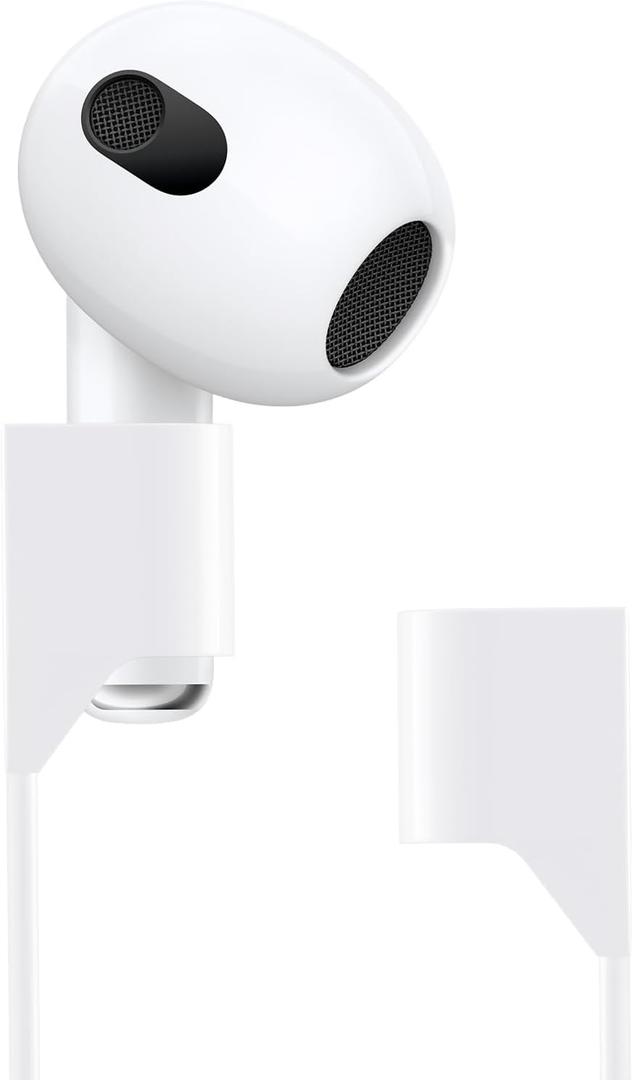 Replacement Earbud for Airpod 3rd Left (2564) with Headphone Lanyard
