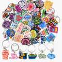 Cute Keychain for Women,Phrase Different Key Chain for Car Keys Purse Bag charm