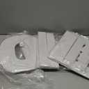 3 Pcs Large Charcuterie Letter 12'' Fillable Tray Charcuterie Box DIY Cardboard Letter Trays for Food 1st 2nd Birthday Anniversary Baby Shower Party Dessert Table(One)