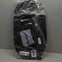 Handy Laundry Collapsible Mesh Pop Up Hamper with Wide Opening and Side Pocket - Breathable, Sturdy, Foldable, and Space-Saving Design for Clothes and Storage (Black)