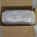 100 Pack - Aluminum Pans with Lids -1LB(5"4"),Foil Pans - to Go Food Containers,Recyclable Aluminum Foil with Strong Seal for Cooking, Baking,Meal Prep,Take Out,Freeze