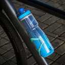 Corki Bike Water Bottle Holder, Bicycle Water Bottle Cage, 2-Pack Colorful Aqua
