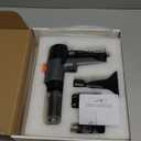 Electric Aquarium Gravel Cleaner - High-Pressure Fish Tank Cleaner with Gravel Vacuum for Aquarium, 6-in-1 Multifunction Aquarium Vacuum Gravel Cleaner with Water Changer & Sand Filter (Shadow Black)