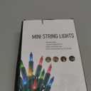 Dazzle Bright Multi-Colored Christmas Mini String Lights, 20FT 100 Count Incandescent Waterproof Fairy Lights Plug in, Connectable Christmas Decorations for Indoor Outdoor Home Party Garden Yard