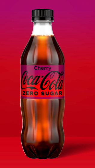Coca-Cola Zero Sugar Cherry Diet Soda Soft Drink, 16.9 fl oz, 24 Pack, BBD: FEB 02, 2026