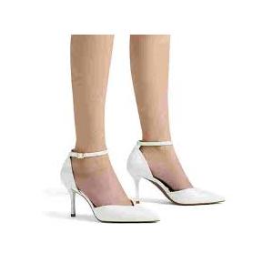 DREAM PAIRS Women's High Heel Ankle Strap Closed Toe Chunky Wedding Pumps Shoes(5)