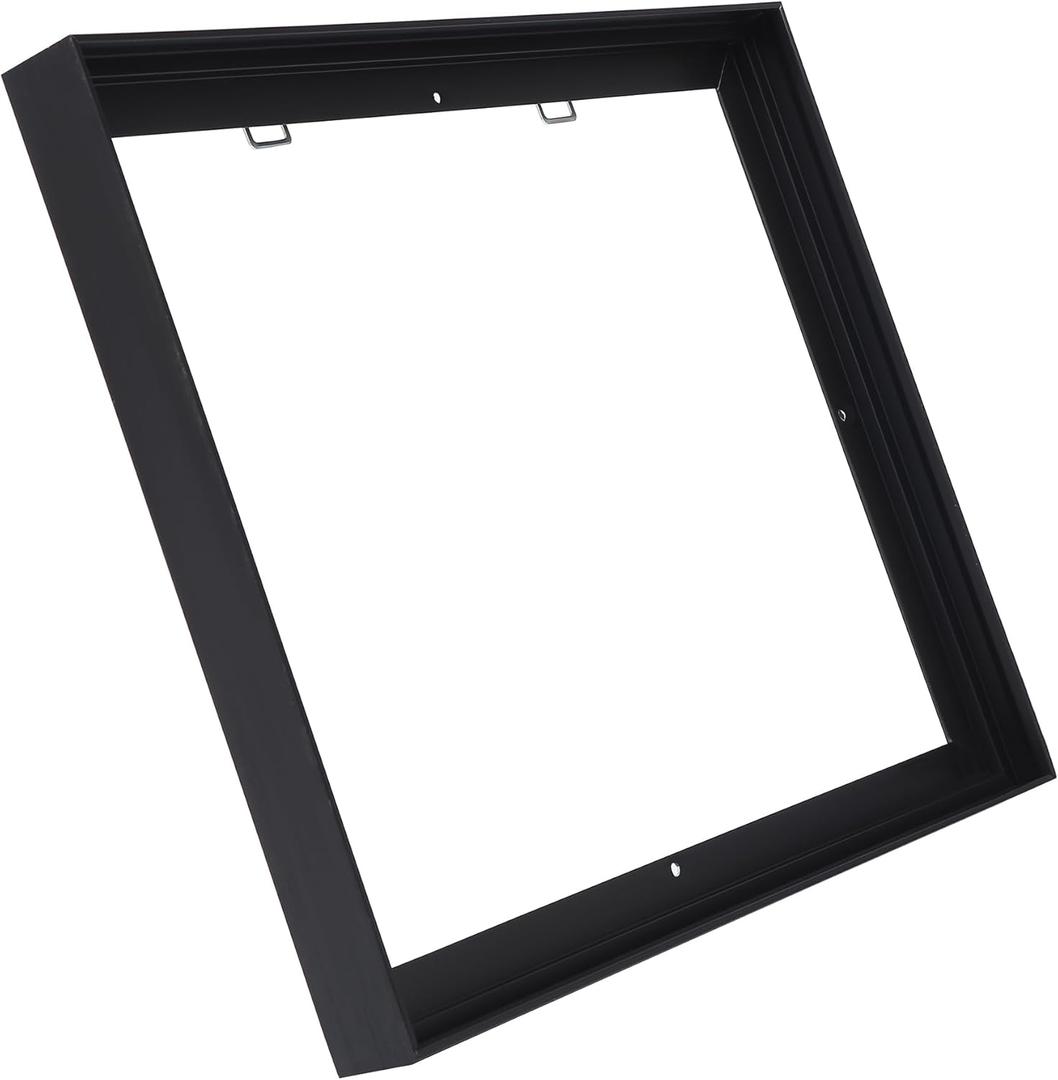 Canvas Frame 30x40, DIY Metal Floating Frames, Canvas Floater Frame for 0.6"-0.9" Deep Canvas Painting (Black,30"x40")