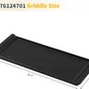 Allstare AEB76124701 Griddle Replacement Parts for LG Stove Parts Top Cast Iron Center Griddle Plate AAA30016801 LG Gas Range Grille Cooktop Griddle Pan Flat Top Pan 1 Pack
