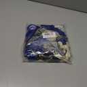 11st Birthday Party Decorations Blue Happy Birthday Banner Latex Confetti Balloons Number 11 Foil Balloon Silver Crown Star Mylar Balloon Cake Topper for Men Women Anniversary Party Supplies