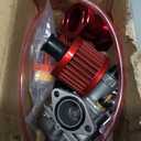 YOXUFA VM22 Carburetor Kit 212cc Carb Replacement for Predator 212cc 224cc Coleman CT200U CT200U-EX BT200X GX160 GX200 196cc 6.5HP Baja Warrior MB200 Axis M200 Mini Bike Go Kart Parts