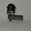 NUVO TH235 Mr16 Round Track Head, Black (Medium)