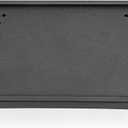 HECASA Front Bumper License Plate Bracket Compatible with 2015-2017 Ford F150 Replacement for FO1068165 FL3Z17A385A, License Plate Frame Mounting Holder Cover Textured Black Plastic