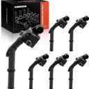 A-Premium Ignition Coil Pack Compatible with Mercedes-Benz C300 C350 E300 E350 E400 GLK350 ML350 R350 SLK350 CL63 AMG S600 6-PC
