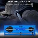 Orion Motor Tech CV Axle Removal Tool, 4 pc. Axle Puller Set with 50 & 64 mm CV Joint Forks Heavy-Duty Slide Hammer, CV Shaft Removal Tool for Ford Taurus Mercury Sable SVT Raptor Lincoln Navigator
