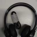 TECKNET Wireless Headset, Bluetooth Headset with Noise Cancelling Microphone - Rechargeable Bluetooth V5.2 Headphones, 50H Playtime & Mic Mute, On Ear Headphones for Trucker/Remote Work/Call Center